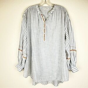 Ulla Johnson Women’s Striped Peasant Blouse
